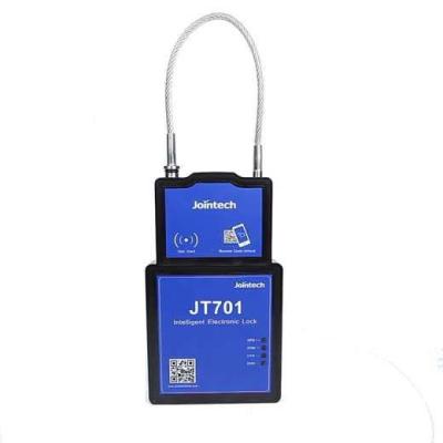 China Smart Cargo GPS Tracking Padlock JT701 RFID TCP SMS  Authorized RFID for sale
