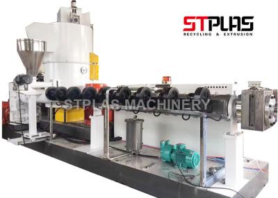 China Large Output Single Screw Plastic Extruder , Plastic Recycling Granulator Machine for sale