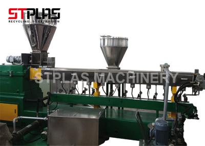 China Auto Parallel Twin Screw Plastic Extruder / Dual Screw Extruder For Granules Making for sale