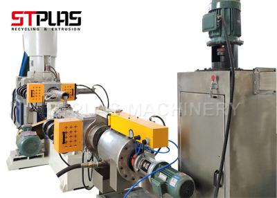 China Máquina de granulación plástica del extrusor de solo tornillo para el material de los PP PE en venta