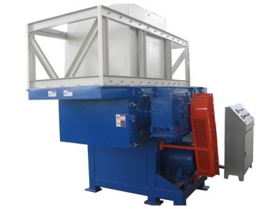 China El PLC controla la máquina plástica de la trituradora con buen diseño de la estructura del eje en venta