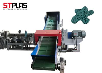 China High Speed Plastic Recycling Pellet Machine Rolled LDPE Film Plastic Pellet Extruder for sale