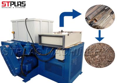 China Customized Waste Tyre Shredding Machine / Industrial Plastic Grinder for sale