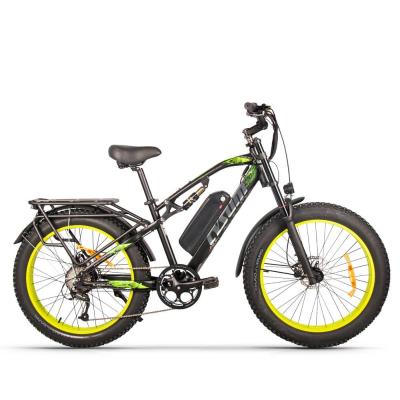 China 1000w Cargo Fast Fat Tire Electric Bike Motor Brushless 50kmh Velo Cysum M900 Review for sale