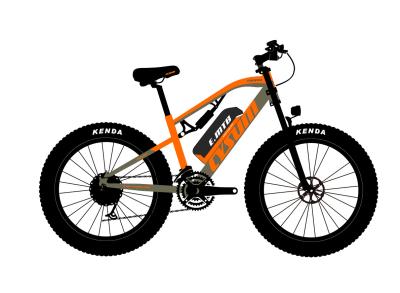 China Full Suspension Fat Tire E Bike Electric Bicycle For Seniors 1000w 48v 17Ah for sale