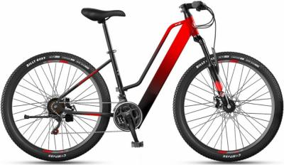 China Ladies Lightweight Step Through Ebikes For Seniors High Carbon Steel 36v 350w 10Ah for sale