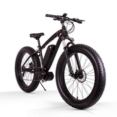 China Lightest Mid Drive Ebike Commuter 26 Inch Fat Tire Central Motor 48v 250w 13Ah for sale