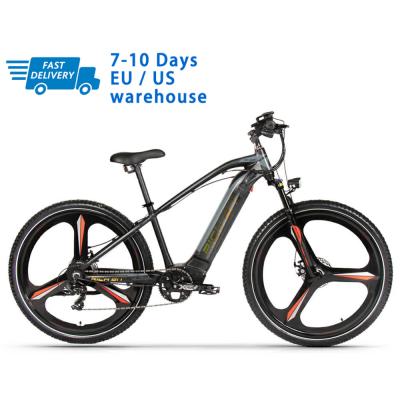 China US EU STOCK 29inch Electric Hydraulic Mountain Bike Lithium Battery 500w 48v 10ah CM-520 for sale