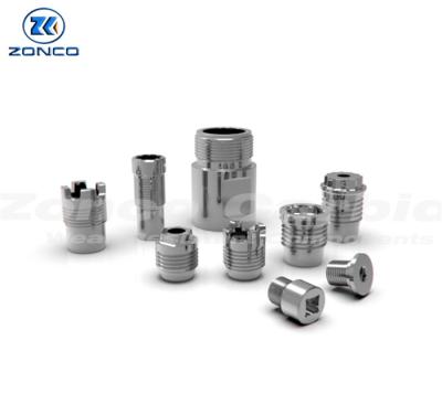 China Anti Corrosion Cemented Carbide Nozzle For Petroleum Industry Machine for sale