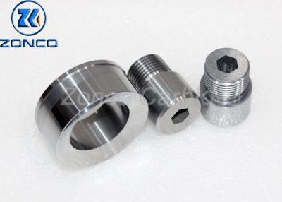 China 100% Tungsten Carbide Drill Bit Nozzle Cemented Carbide Wear Parts High Precision for sale
