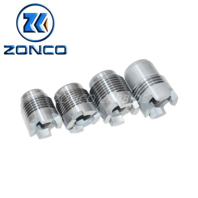 China Threaded Tungsten Carbide Nozzles Wear Resistant for sale