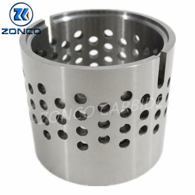 China High Hardness Tungsten Carbide Valve Cage Customized Valve Spare Parts for sale