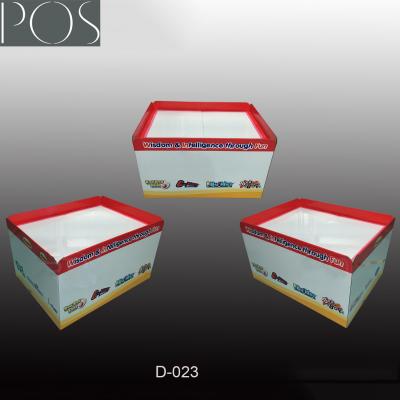 China FSDU Corrugated display table box for toys for sale