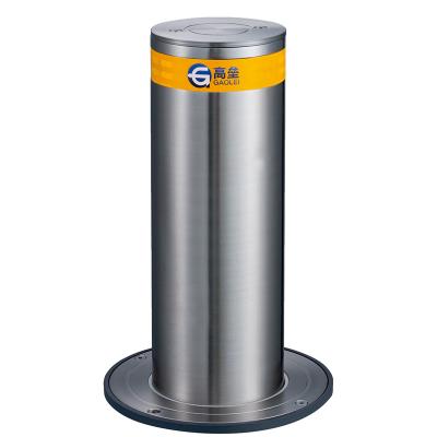China H 1.1m  Automatic Rising Bollards 110 KG 4S Rise Road Safety Bollards for sale