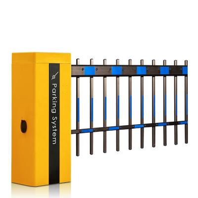 China Large Iron Craft Automatic Safety Car Barrier Gate For Parking Lot for sale
