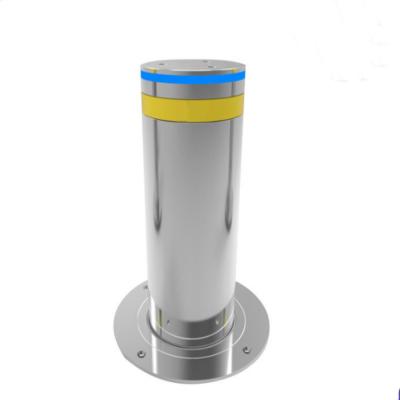 China Anti Ram Lift Assist Bollards Light Outdoor Retractable Remote Control for sale