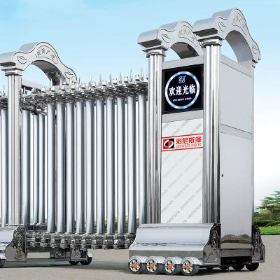 Китай 15m / Минимальные Trackless складывая ворота строя электрическую автоматическую дверь для спортзала продается