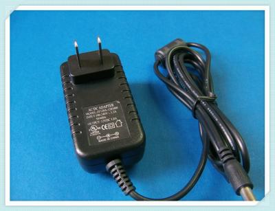 China USA Style 12VDC 1.5A AC Power Adapters , international power adaptors for sale