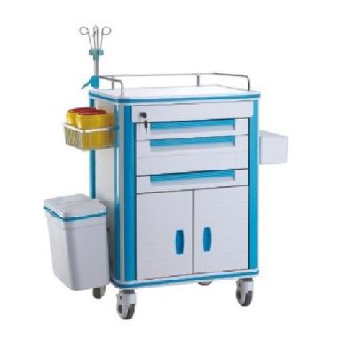 China Anesthesia Medical Trolley Cart For Hospital Emergency , Resuscitation Crash Cart for sale