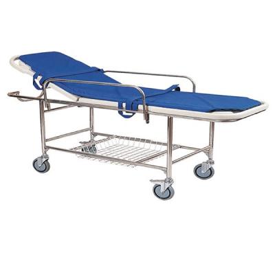 China Medical Emergency Stretcher Trolley / Ambulance Stretcher Folding Cart for sale