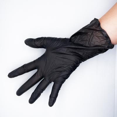 China FDA Disposable Medical Examination Nitrile Gloves Powder Free SML for sale