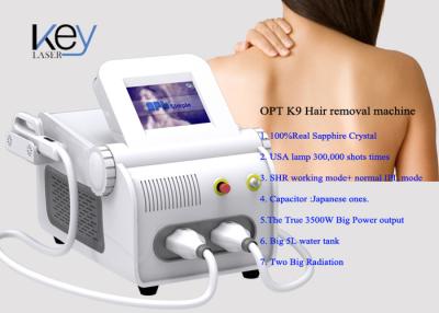 China Big Spot Painless Treatment OPT Hair Removal AFT Technology shot 300,000 times for sale