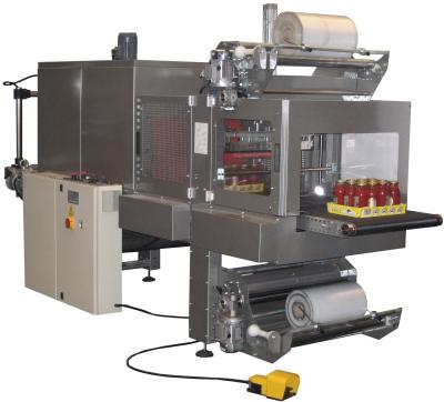 中国 セリウムの実用的な収縮包装機械、自動プラスチック フィルム吹く機械 販売のため
