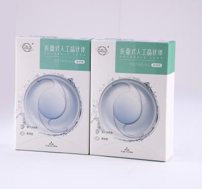 China Método de esterilização Calor úmido Índice de refração da lente intraocular hidrofílica 1,47 comprimento total 12,75 mm para cirurgia de catarata oftalmica à venda