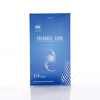 China 1.43 Refractive Index Foldable Hydrophilic Acrylic Lens For Cataract for sale