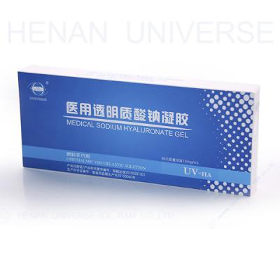 China Dispositivos Viscoelastic oftálmicos de Hyaluronate do sódio coesivo incolor de OVDs à venda