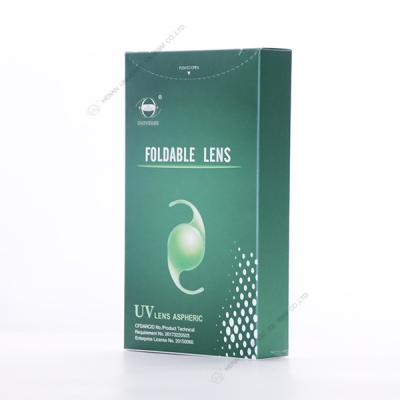 Chine Aucune lentilles asphériques de lentille intra-oculaire pliable de calcification pour la chirurgie de cataracte à vendre