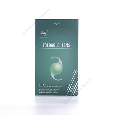 China 6mm Foldable Posterior Chamber Intraocular Lens Single Piece Spherical IOL for sale
