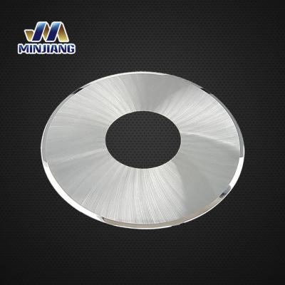 China TCT Solid Carbide Thin Film Packing Machine Cutting Blade Mirror Polished for sale