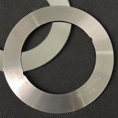 China Durable Tungsten Carbide Circular Slitter Blade For Packaging Machines for sale