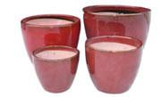 China Outdoor Ceramic Pots GW1198 Set 4 for sale