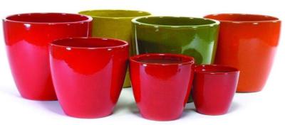 China Los potes de cerámica al aire libre GW8500 fijaron 4 en venta