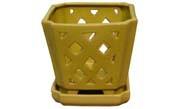 China Ceramics Orchid Pots / Planters GW7301 Set 2 for sale