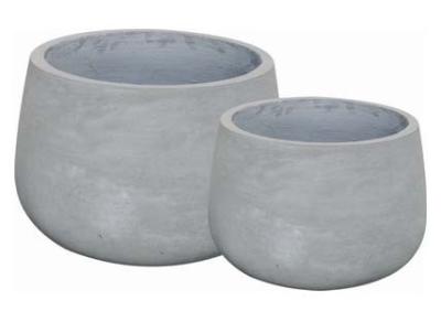 China Fiber Clay Pots, outdoor pots, garden pots PR17 for sale