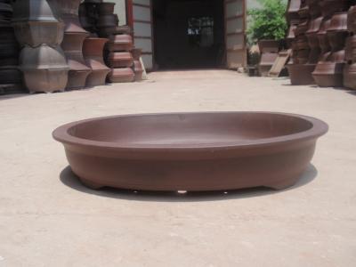 China Big Bonsai  Pots / Purple Sand Bonsai Pots GP8011 for sale
