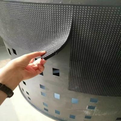 China Fixed Installation P4 Soft Flexible LED Screen High Brightness / High Resolution for sale