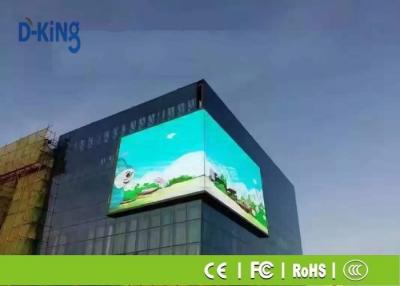 China High Gray Level Corner P4 Curved LED Display Outdoor Full Color LED Screen for sale