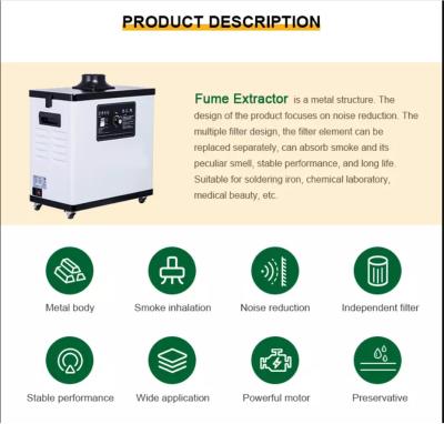 China Fumego Nail Salon Air Purifier 110V Nail Dust Collector for sale