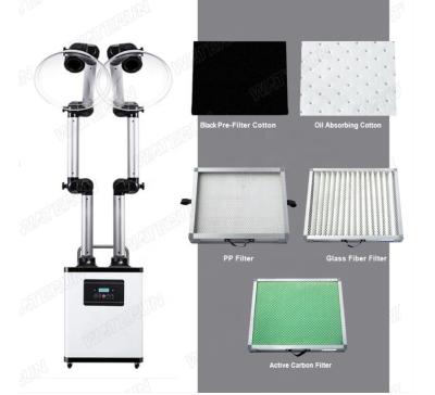 China High Air Volume Nail Beauty Salon Fume Extractor for sale