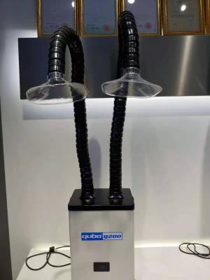 中国 二重吸引の腕ROHSレーザーの切断の発煙の抽出器の動産 販売のため