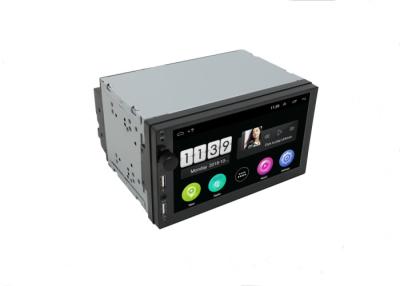 China Dinar 2 reproductor multimedia del coche de 7 pulgadas con la pantalla delantera del botón del USB que duplica el vidrio de BT FM GPS Wifi DSP 2.5D en venta