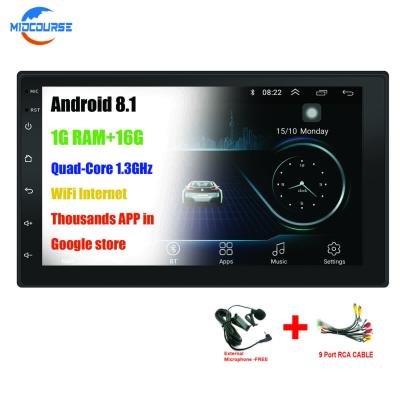 China Dul Din Universal Car DVD Player / Android Universal Car Dvd Player Wifi Gps for sale