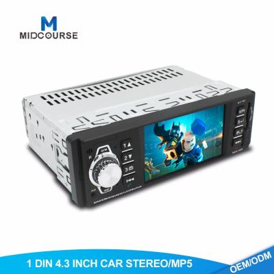 China 4.1 Inch 1 Din Car Stereo TFT LCD Car MP5 Player With Bluetooth OEM  Service for sale