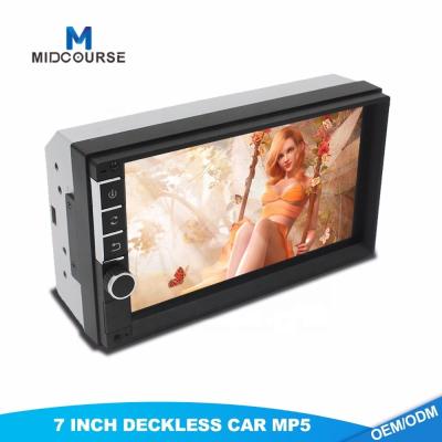 China 7 Inch  Double Din Head Unit With Navigation Mp5 Media Player With Bluetooth for sale