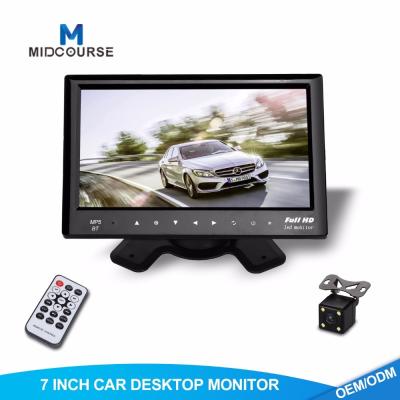 China Cámara de vista posterior del monitor HD de la rociada del coche y sistema de multimedias ajustables del coche en venta