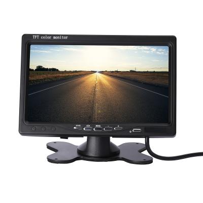 China 7 monitor do tela táctil do painel da polegada HD câmera larga do reverso do carro de um ângulo de 140 graus à venda